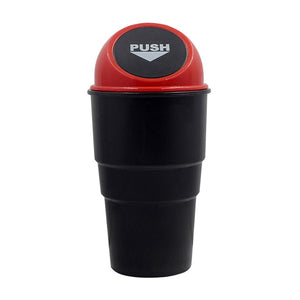 YOLU Car Trash Garbage Can Autobiles Trash Dust Case Holder Bin Box Car-styling Can Rubbish Box Dust Case Holder car trash