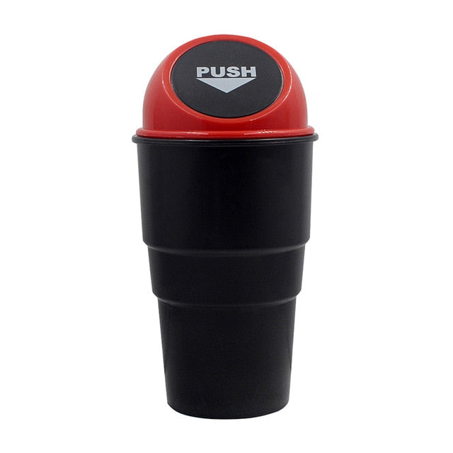 YOLU Car Trash Garbage Can Autobiles Trash Dust Case Holder Bin Box Car-styling Can Rubbish Box Dust Case Holder car trash